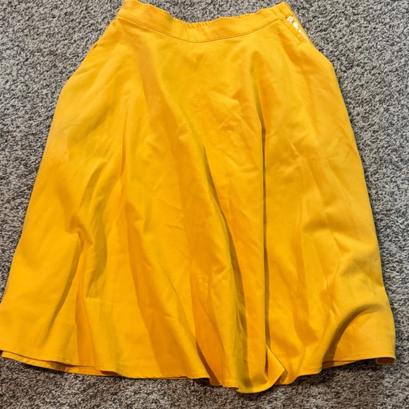 Modcloth Sunny Yellow A-Line Skirt - Picture 3 of 3